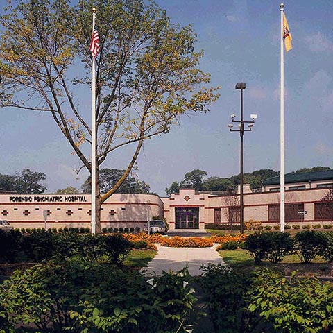 Ann Klein Forensic Center outdoor view